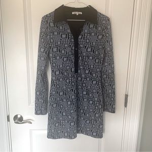 Reformation Mod Knit Polo Dress